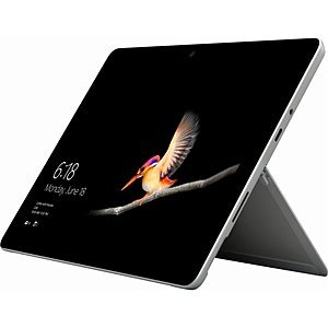 64GB Microsoft Surface Go 10" + Office 365 $313.65 + Free S&H