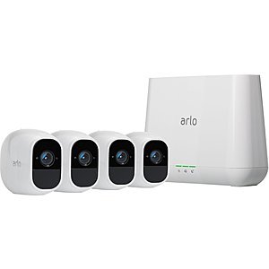 Arlo - Pro 2 4-Camera Indoor/Outdoor Wireless 1080p Security Camera System $400 + free s/h