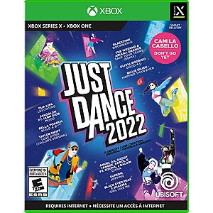 Just Dance 2022 (Xbox One/Series X|S) $8 + Free Store Pickup