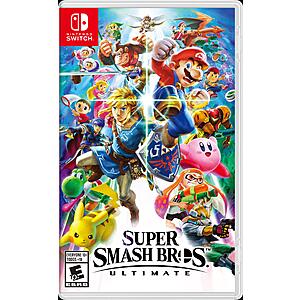 Super Smash Bros. Ultimate (Nintendo Switch) $43 + Free Shipping