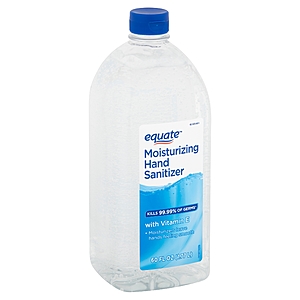 Equate Moisturizing Hand Sanitizer, 60 fl oz only $5.97 with free shipping over $35