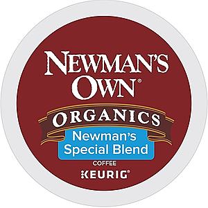 48-Ct K-Cup Coffee Pods (Mix & Match): Newman's Own, Green Mtn.Extra Bold, The Original Donut Shop Extra Bold, Panera Dark Roast & More (15 options) 3 for $45.84 ($15.28 ea) + F/S