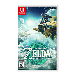 Nintendo Switch The Legend Of Zelda Tears Of The Kingdom - $39.99