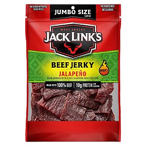 Jack Link's Beef Jerky, Jalapeno 5.85oz $3.74