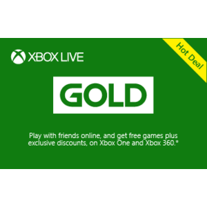 Microsoft Rewards: Xbox Live Gold Membership 12 Months 24000 points